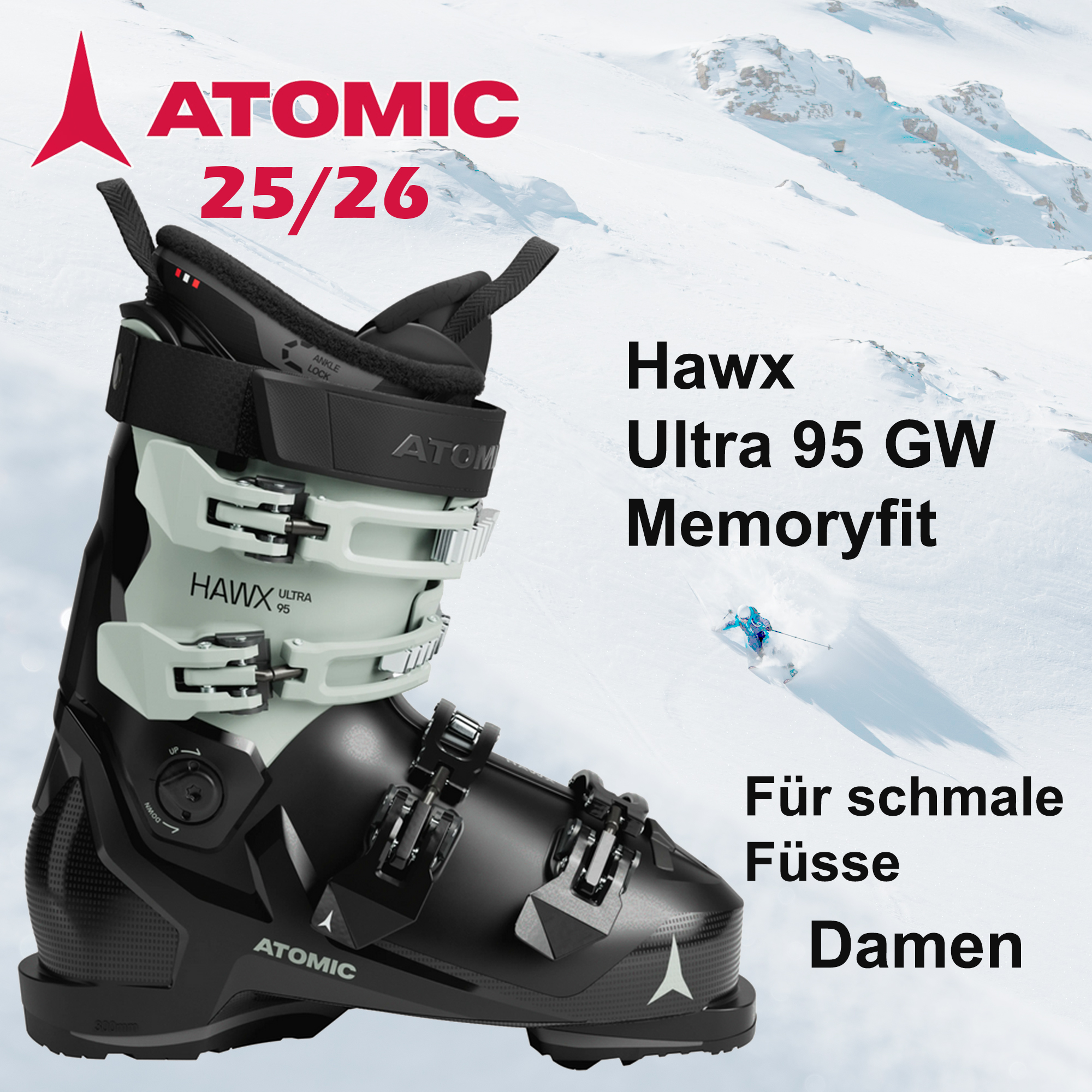 Unsere Skischuhkollektion Winter 25/26