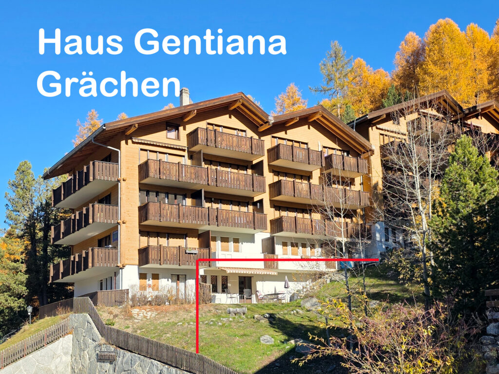 Ferienstudio Gentiana in Grächen zu vermieten